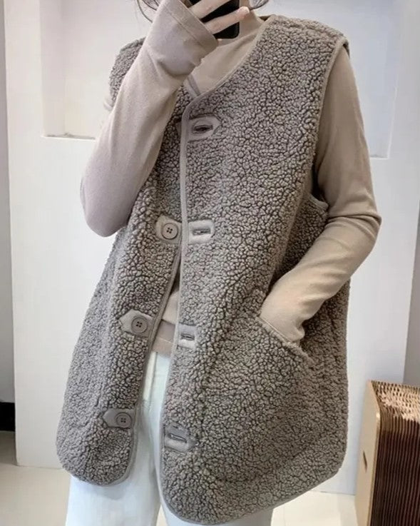 Berg-Feldt | Gilet en Laine Élégant et Luxueux