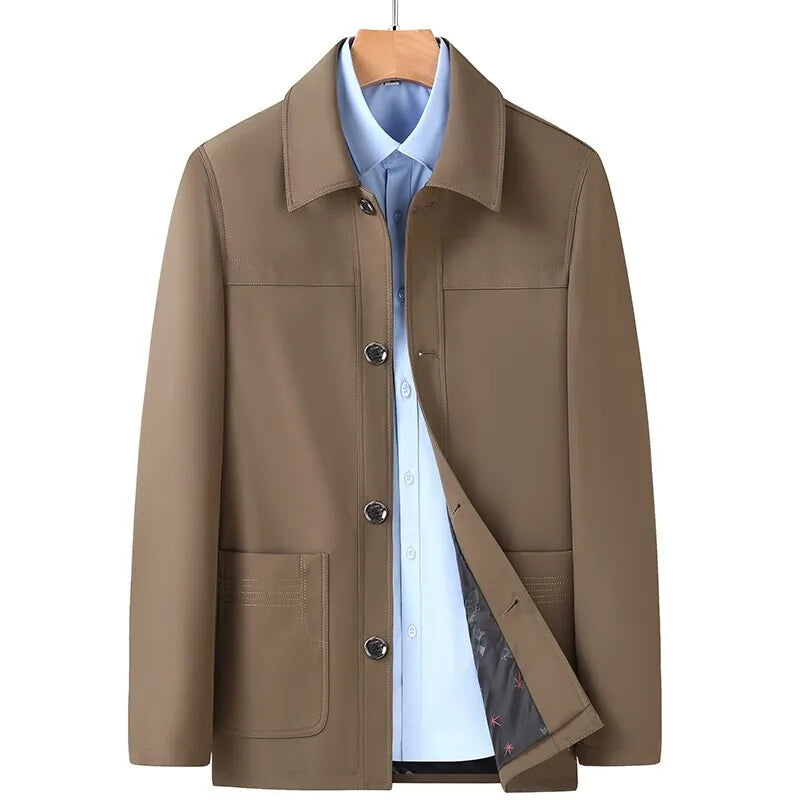 Berg-Feldt | Freizeitjacke mit Aufgesetzten Taschen und Knöpfen - Samuel
