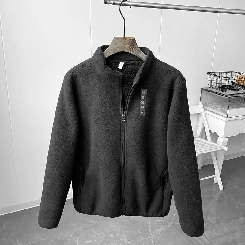 Berg-Feldt | Fleecejacke mit Stehkragen