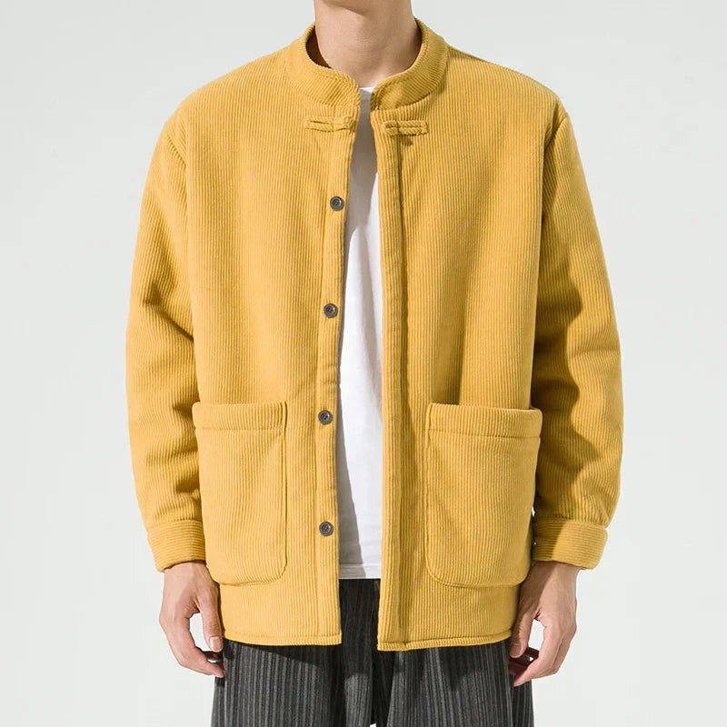 Berg-Feldt | Leichtes Cordjacke für Herren mit großen Taschen