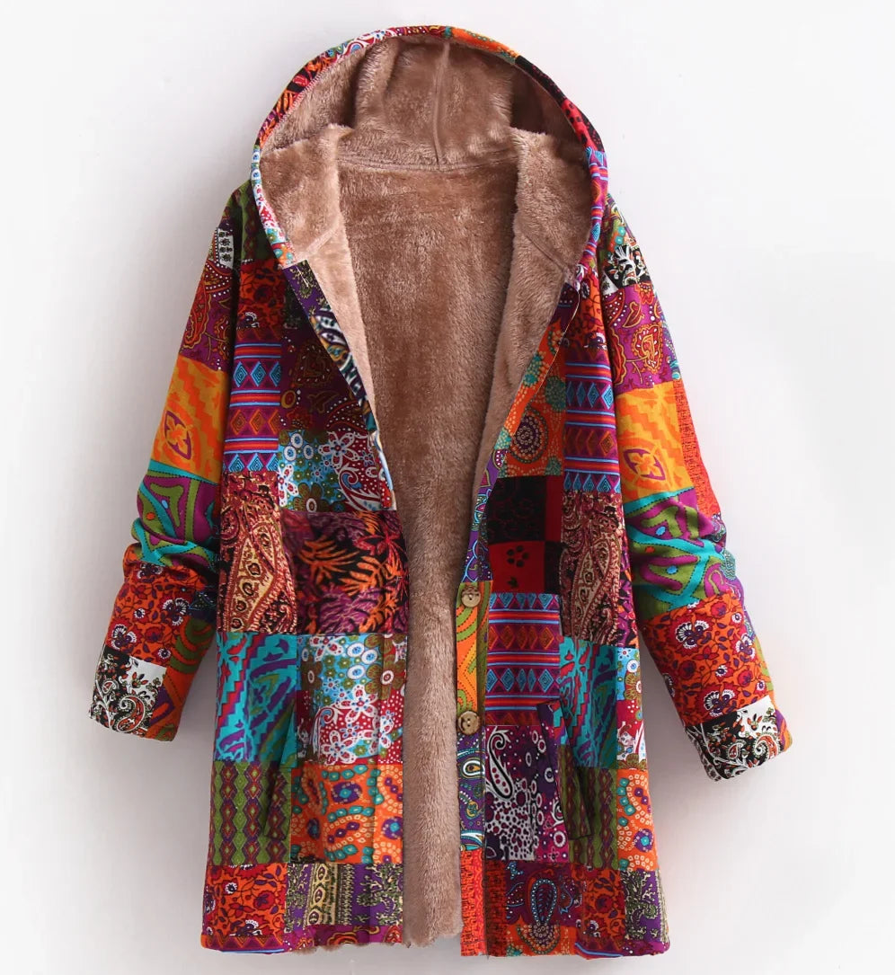Berg-Feldt | Fleece-Jacke für Damen mit Kapuze
