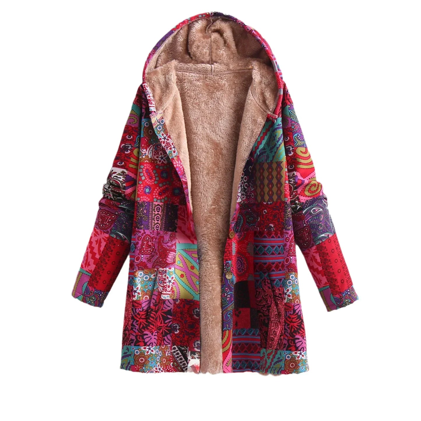 Berg-Feldt | Fleecejacke für Damen - mit Kapuze