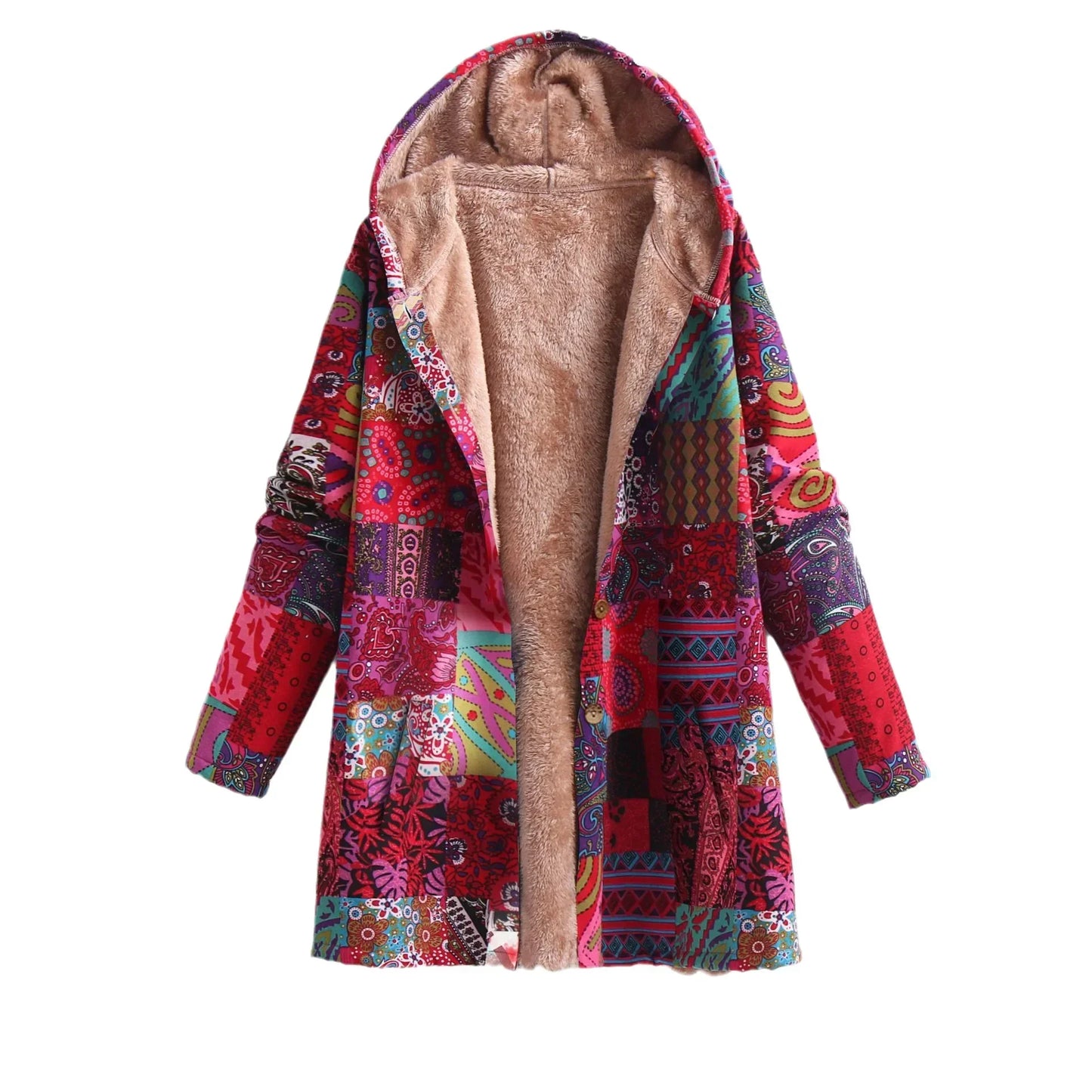 Berg-Feldt | Fleece-Jacke für Damen mit Kapuze