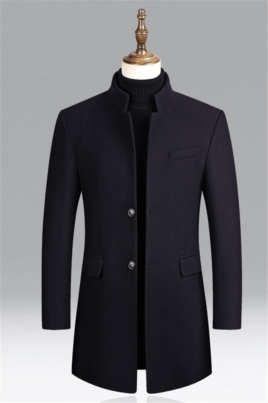 Berg-Feldt | Herren – Herbstmantel – Eleganter Mantel Aus Premium