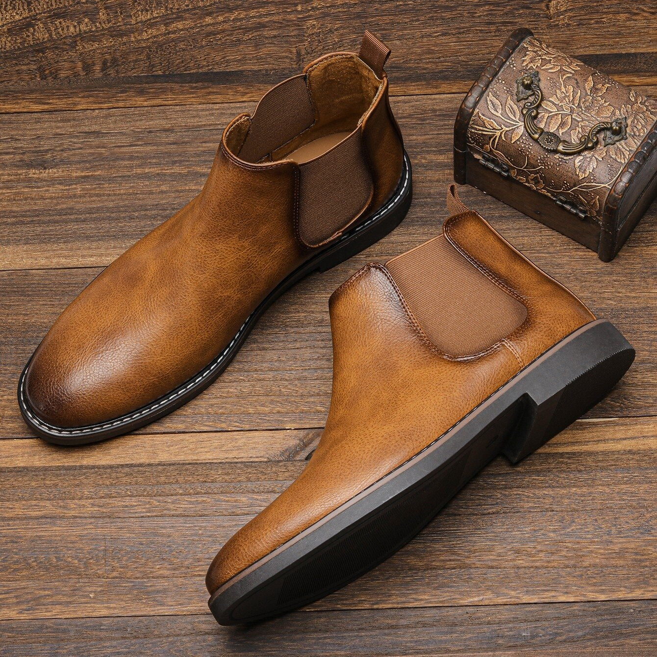Berg-Feldt | Retro Stiefel für Herren
