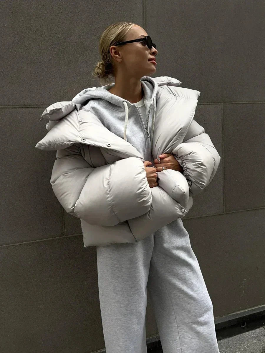 Berg-Feldt | Modische Steppjacke in Anthrazit