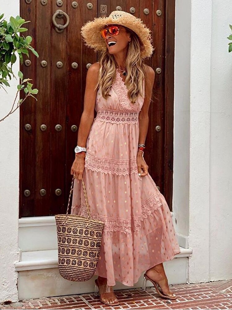 Gerel: Stilvolles Boho-Kleid