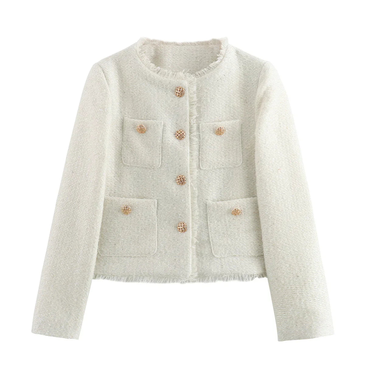Berg-Feldt | Klassischer Tweed-blazer Wollmischung Zeitlos und Elegant