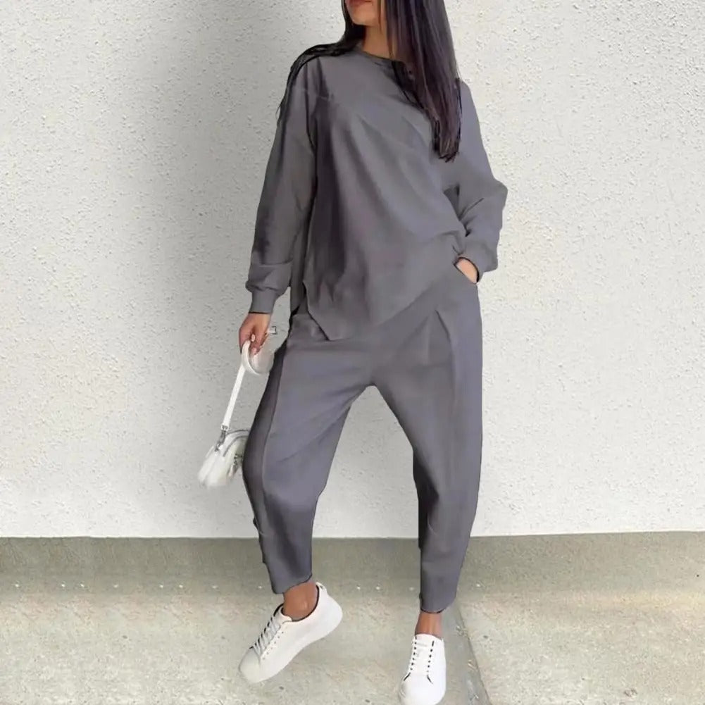 Berg-Feldt | Trendiges Damen Satz mit Sweatshirt Optik