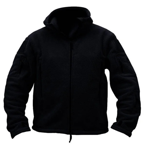 Berg-Feldt | Taktische Fleecejacke mit Kapuze Polyester Wärme und Funktionalität