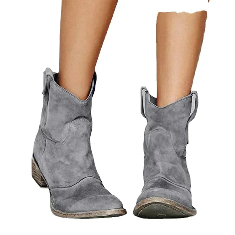 Berg-Feldt | Bottines vintage à lacets en cuir