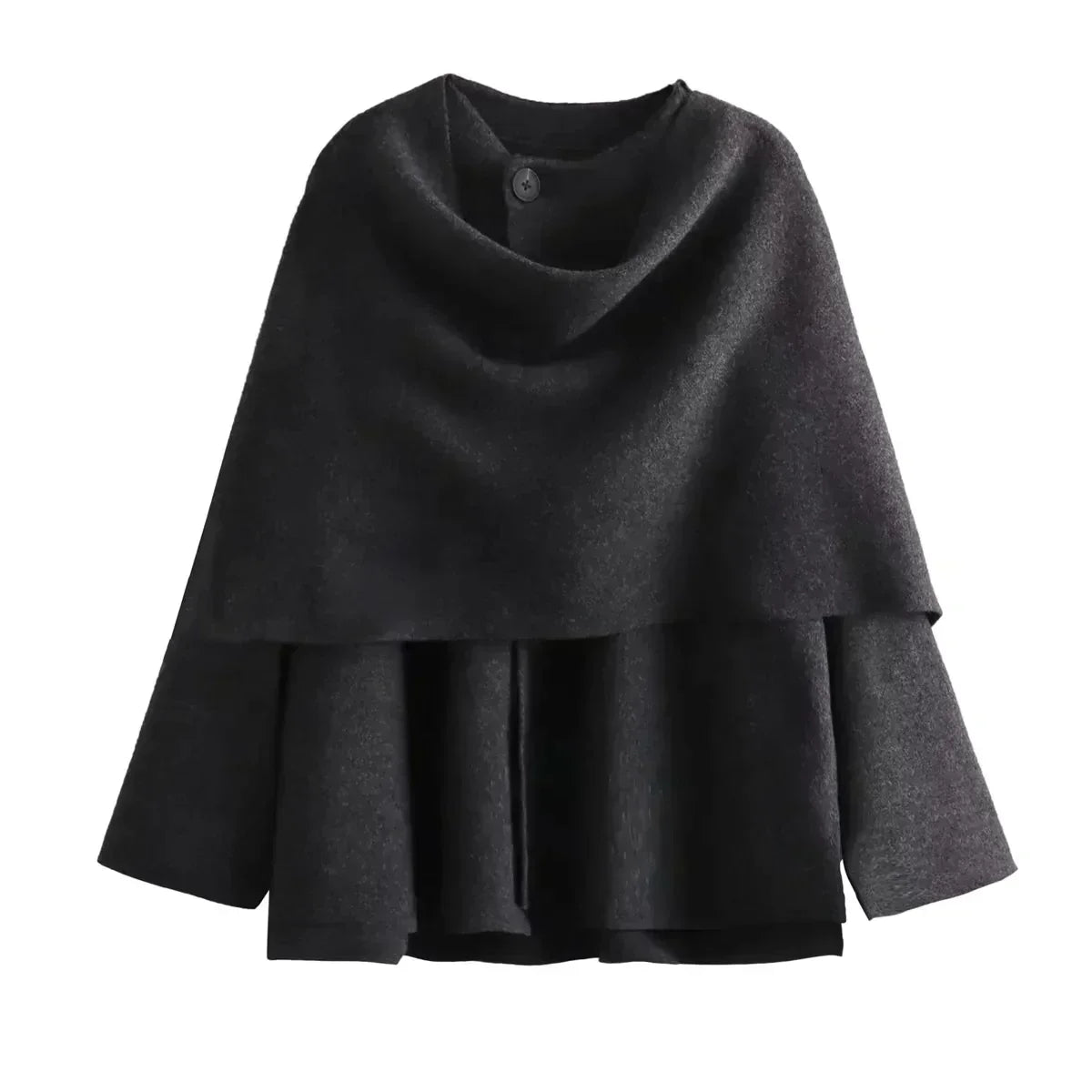 Berg-Feldt | Jacke mit Schal Bequem und Warm Perfekt für Den Winter