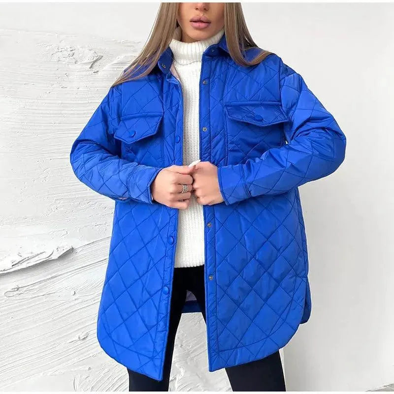 Berg-Feldt | Jacke Stilvoll Knopfverschluss, Geräumige Taschen Ideal für Den Herbst
