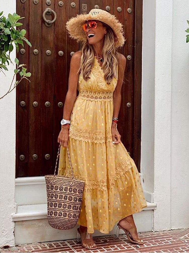 Gerel: Stilvolles Boho-Kleid