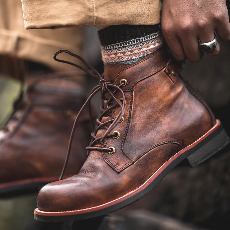 Berg-Feldt | Herren Lederstiefel