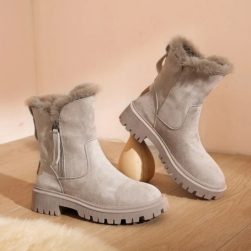 Berg-Feldt | Knöchelhohe Schneestiefel für Damen
