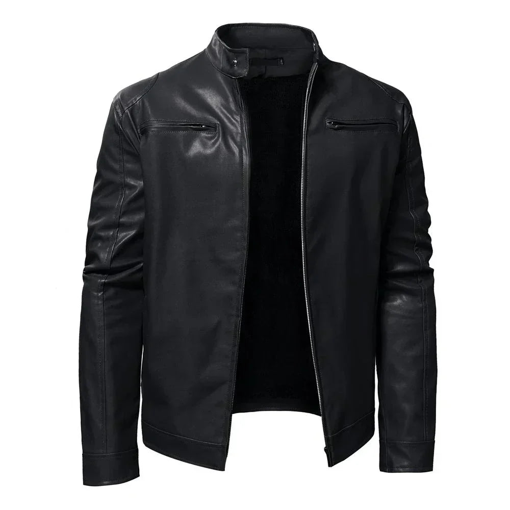 Berg-Feldt | Blouson en cuir intemporel au style motard