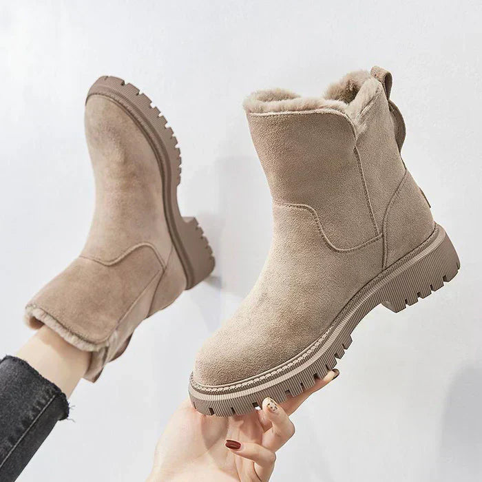 Berg-Feldt | Damen Winterstiefel, Warm, Wasserdicht