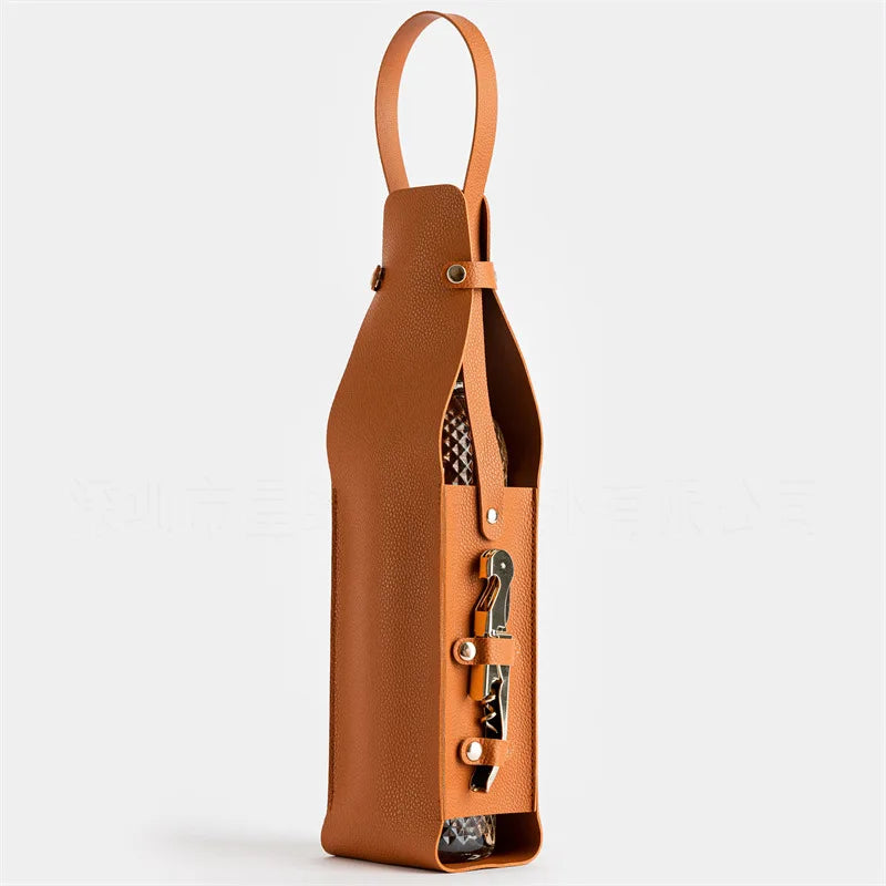 Leather Bottle Holder by AIKE