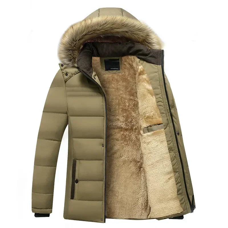 Berg-Feldt | jack - isolierter Wintermantel für Damen mit Kunstpelzfutter