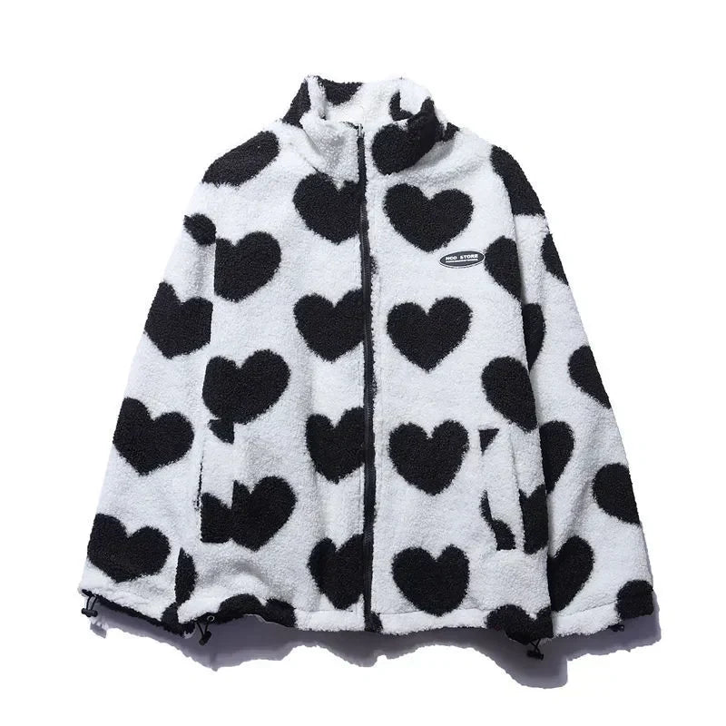 Berg-Feldt | Veste réversible à motif cœur