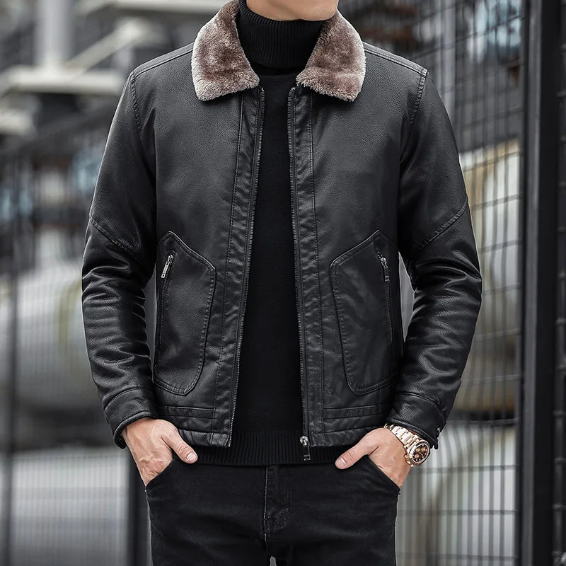 Berg-Feldt | Herrenjacke mit Wollkragen