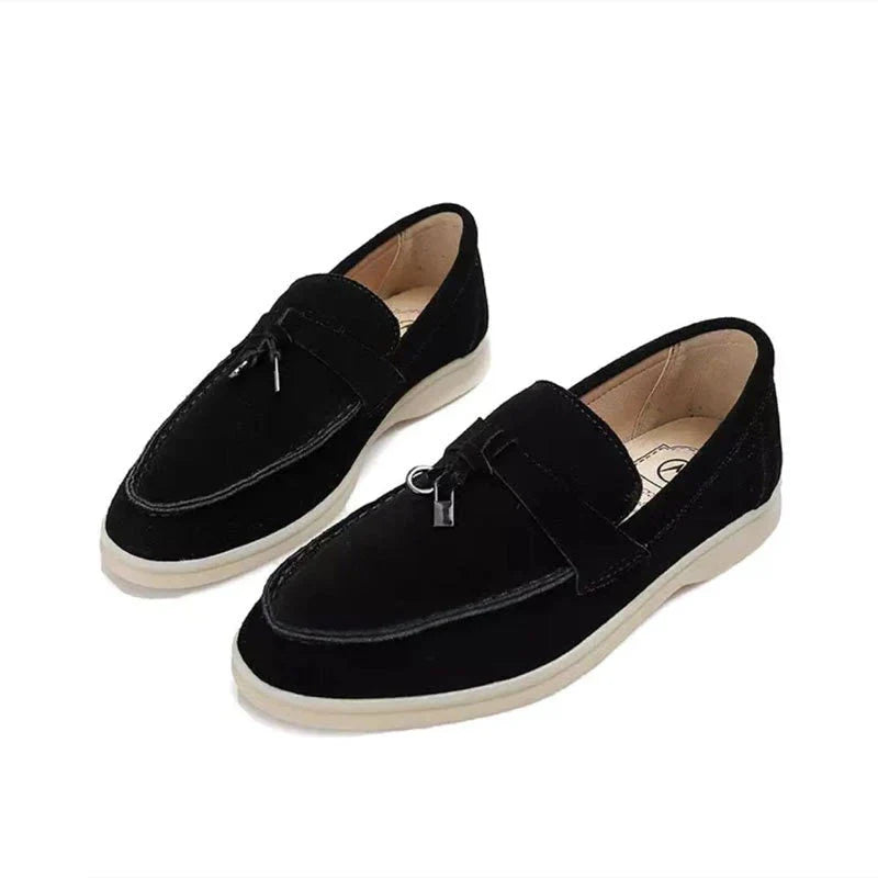 Adell Damen-Loafers mit Schloss-Design