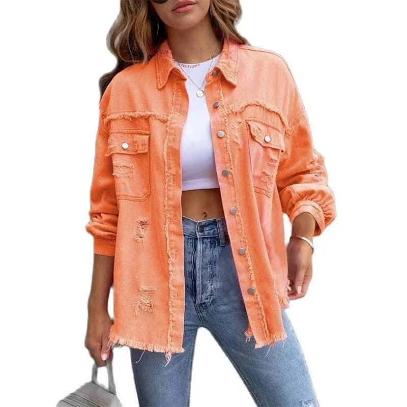 Berg-Feldt | Übergroße Denim Jacke für Damen