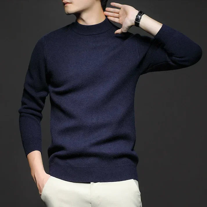 ANTON – Slim-Fit Rollneck Jumper