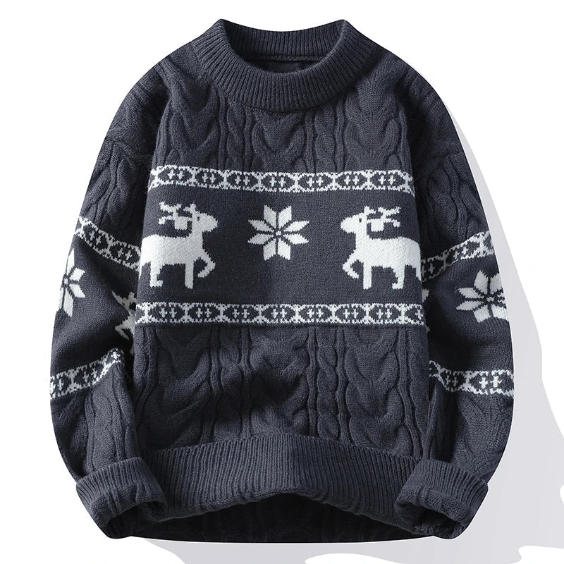 Deer'y Weihnachtspullover