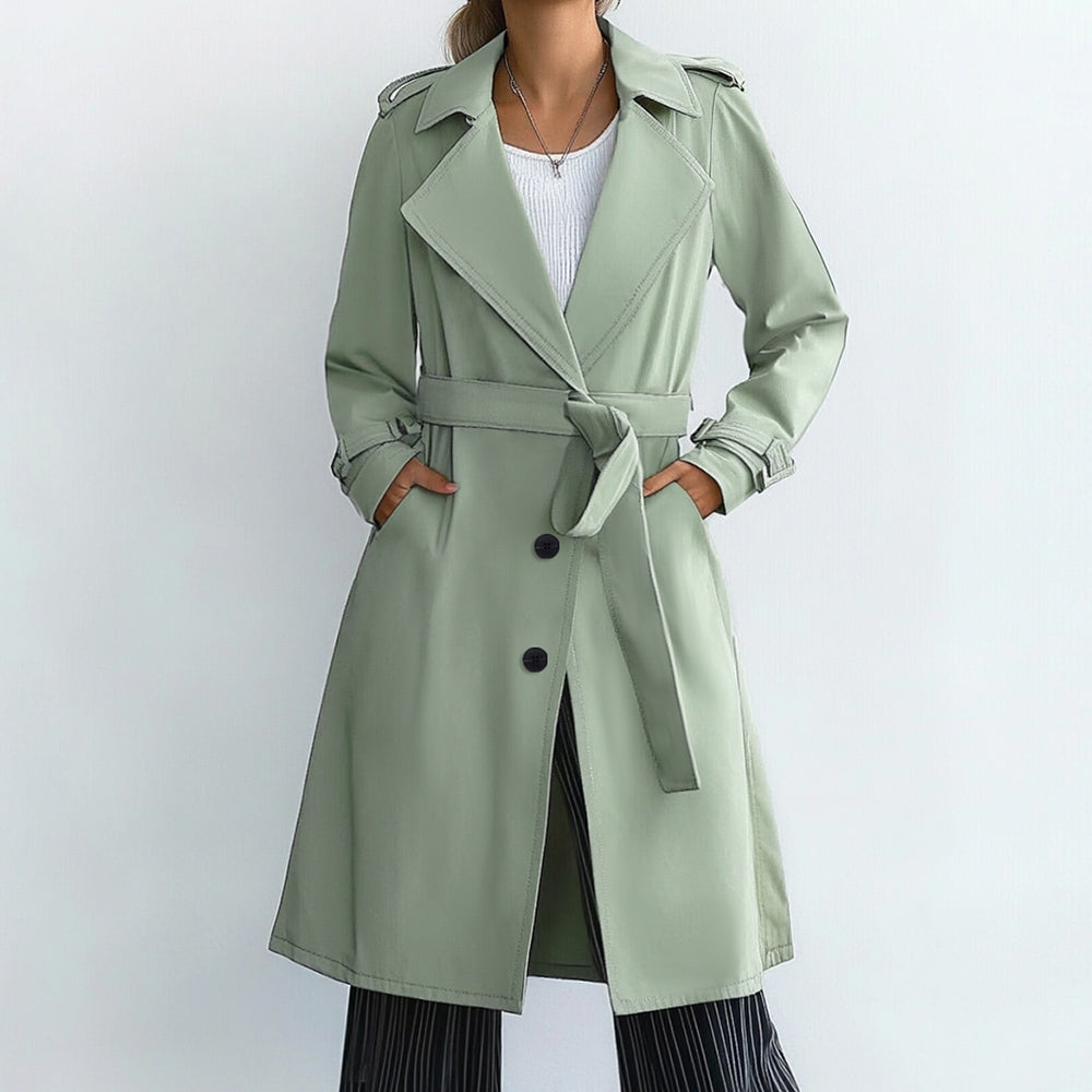 Berg-Feldt | Klassischer Trenchcoat mit Gürtel
