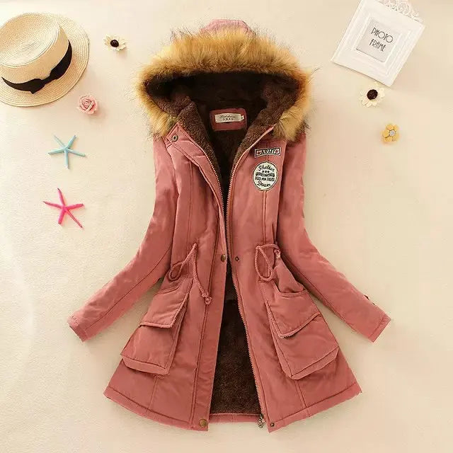 Berg-Feldt | Gepolsterte Baumwolle Herbst Winter Jacke Slim Fit