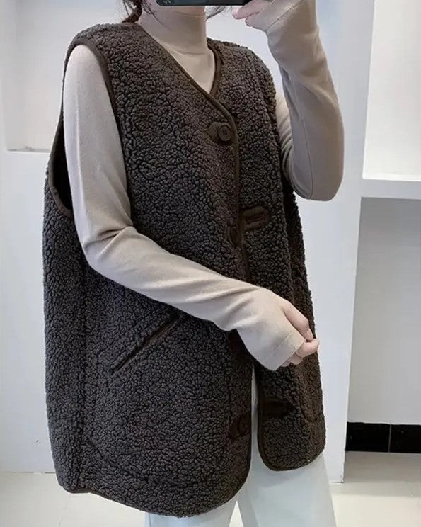 Berg-Feldt | Gilet en Laine Élégant et Luxueux