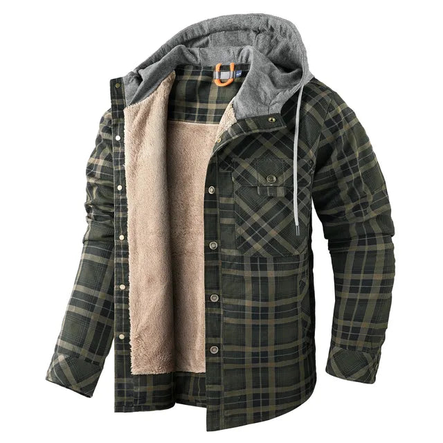 Berg-Feldt | Veste chemise à carreaux chaude