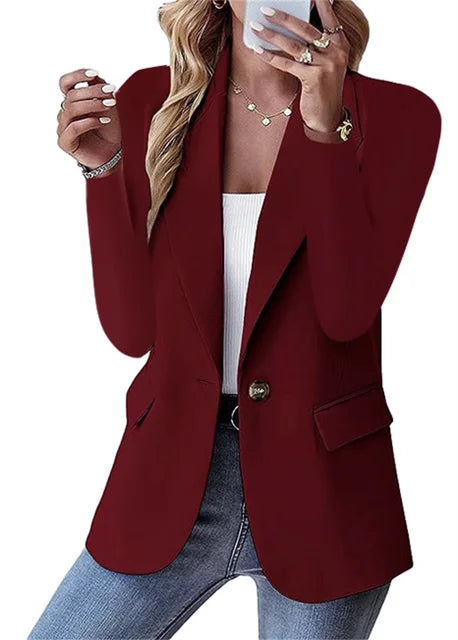 Blazer Mary : Blazer classique à revers