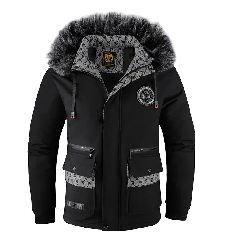 Veste d'hiver moderne et polyvalente Ernestine