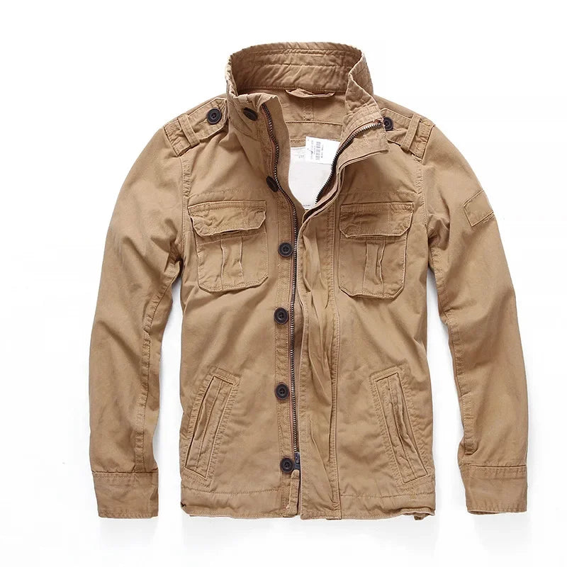 Veste cargo en coton HENNING