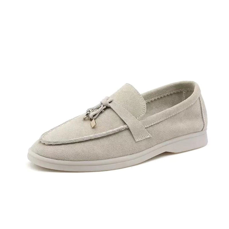 Mocassins pour femme Berg-Feldt avec détail de verrou.