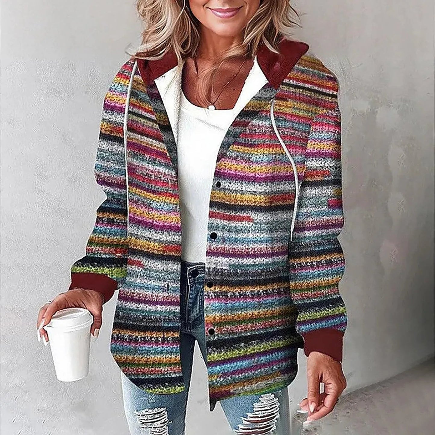 Berg-Feldt | Modische Warme Herbstjacke