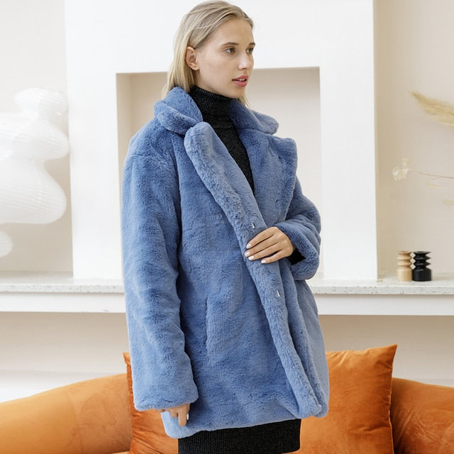 Berg-Feldt | Faux Fur Jacke - Perfekt für Den Kommenden Winter
