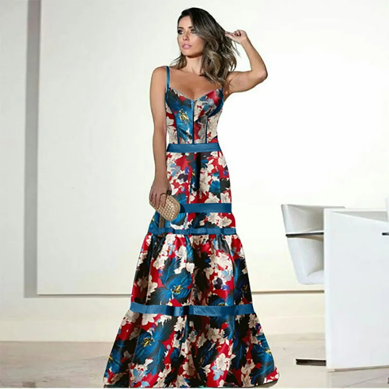 Mia: Robe à fleurs élégante