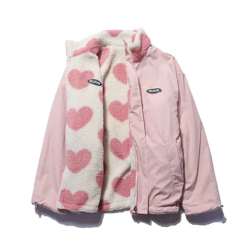 Berg-Feldt | Veste réversible à motif cœur