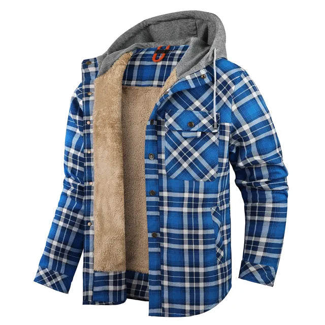 Berg-Feldt | Veste chemise à carreaux chaude