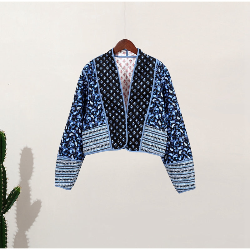 Berg-Feldt | Damenjacke mit Blumenmuster