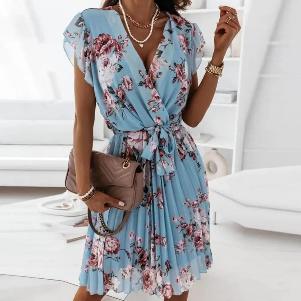Graziöses Blumenkleid