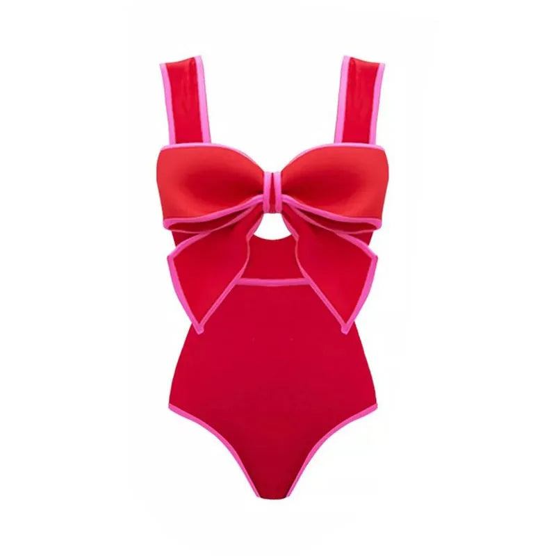 Berg-Feldt Maillot de bain une pièce à nœud pour l'été