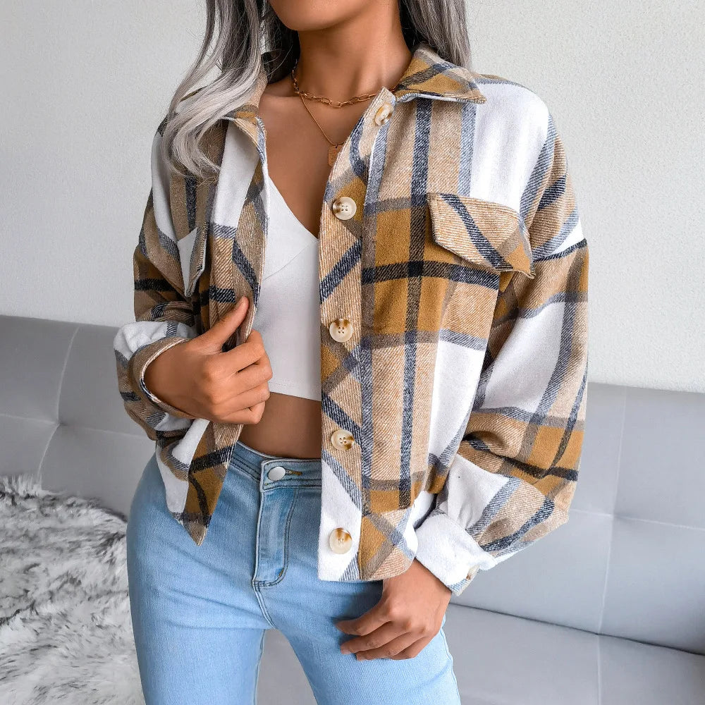 Berg-Feldt | Gestreifter Wollmantel