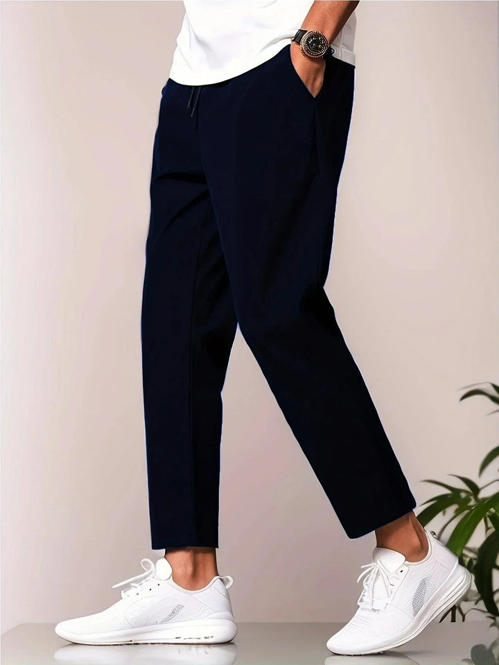 ADELINO - Einfache Hose mit gerader Schnittführung