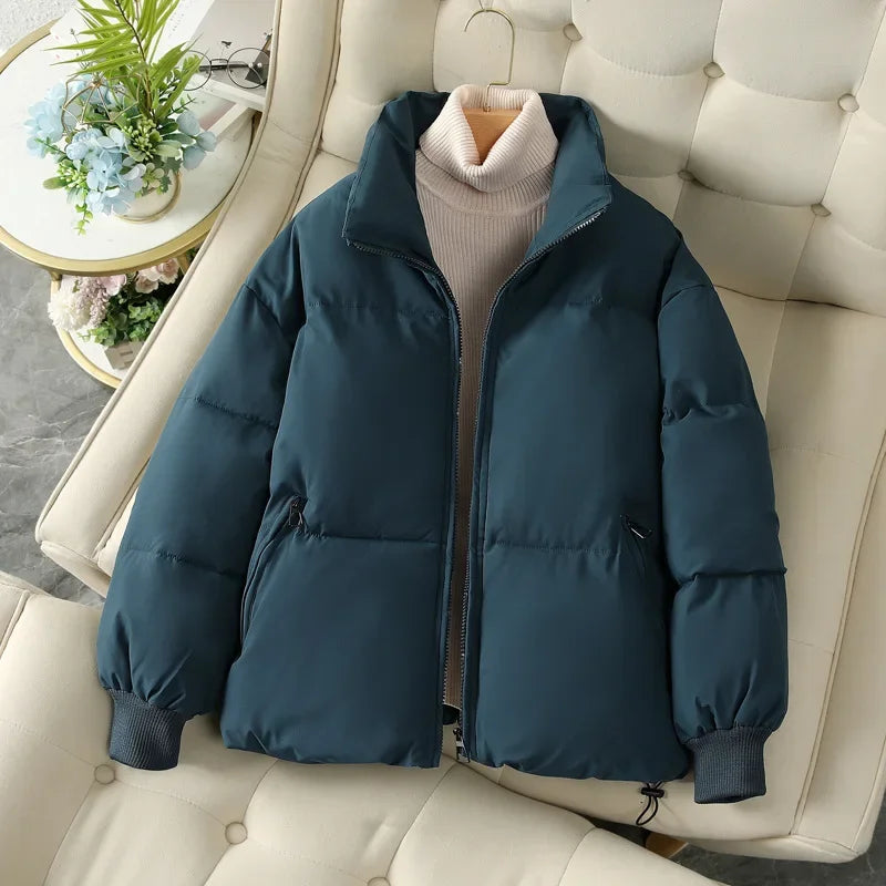 Berg-Feldt | Herbst/Winter Stehkragen Pufferjacke
