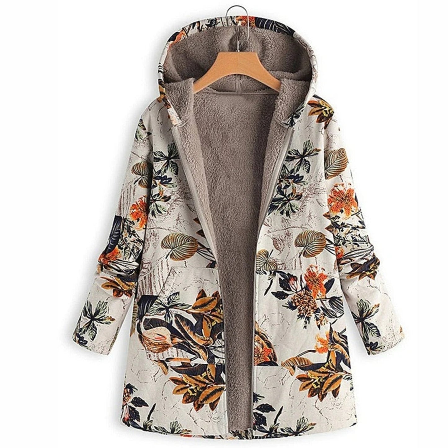 Berg-Feldt | Veste chaude à motif floral pour femme